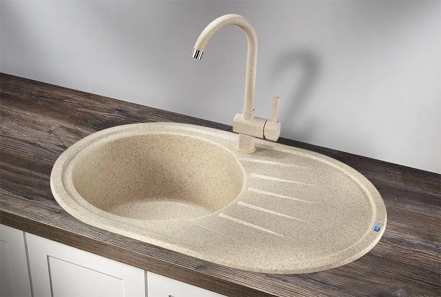 7601, КЛАССИК, кухонная мойка, СтандАРТ кварц