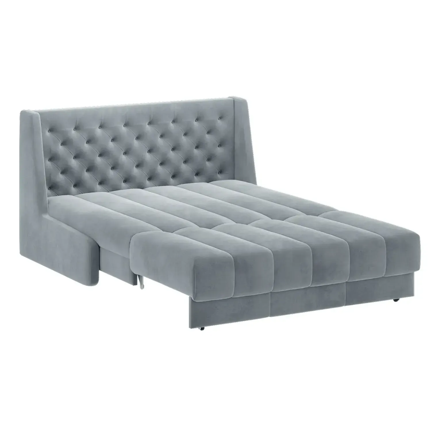 РИЧМОНД Складная кровать светло-серая, 145