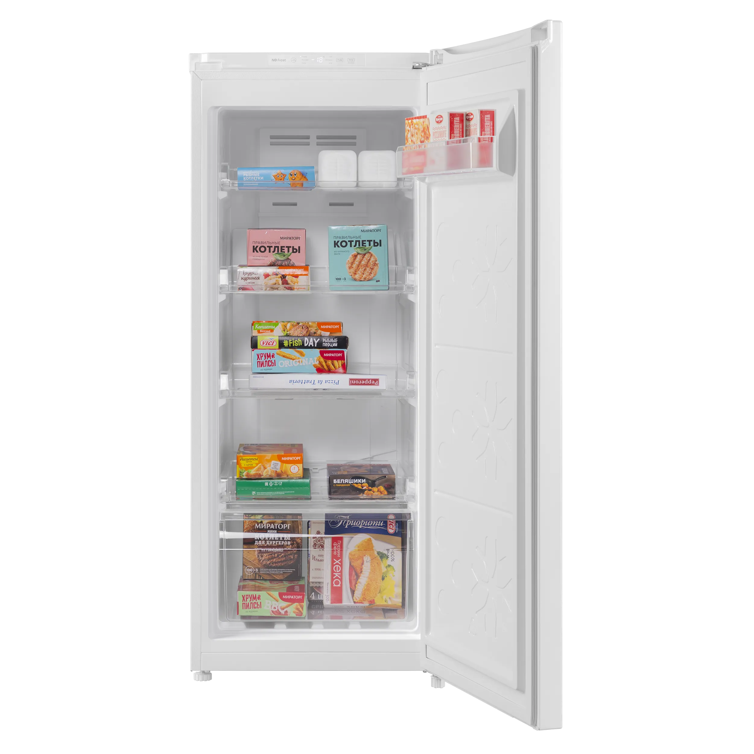 Морозильная камера MAUNFELD MFFR116NFW Белый