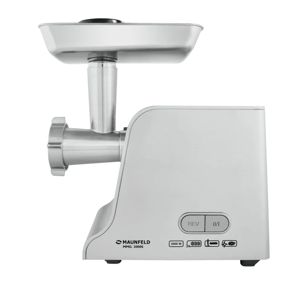 Мясорубка MAUNFELD MMG.3000S Нержавеющая сталь