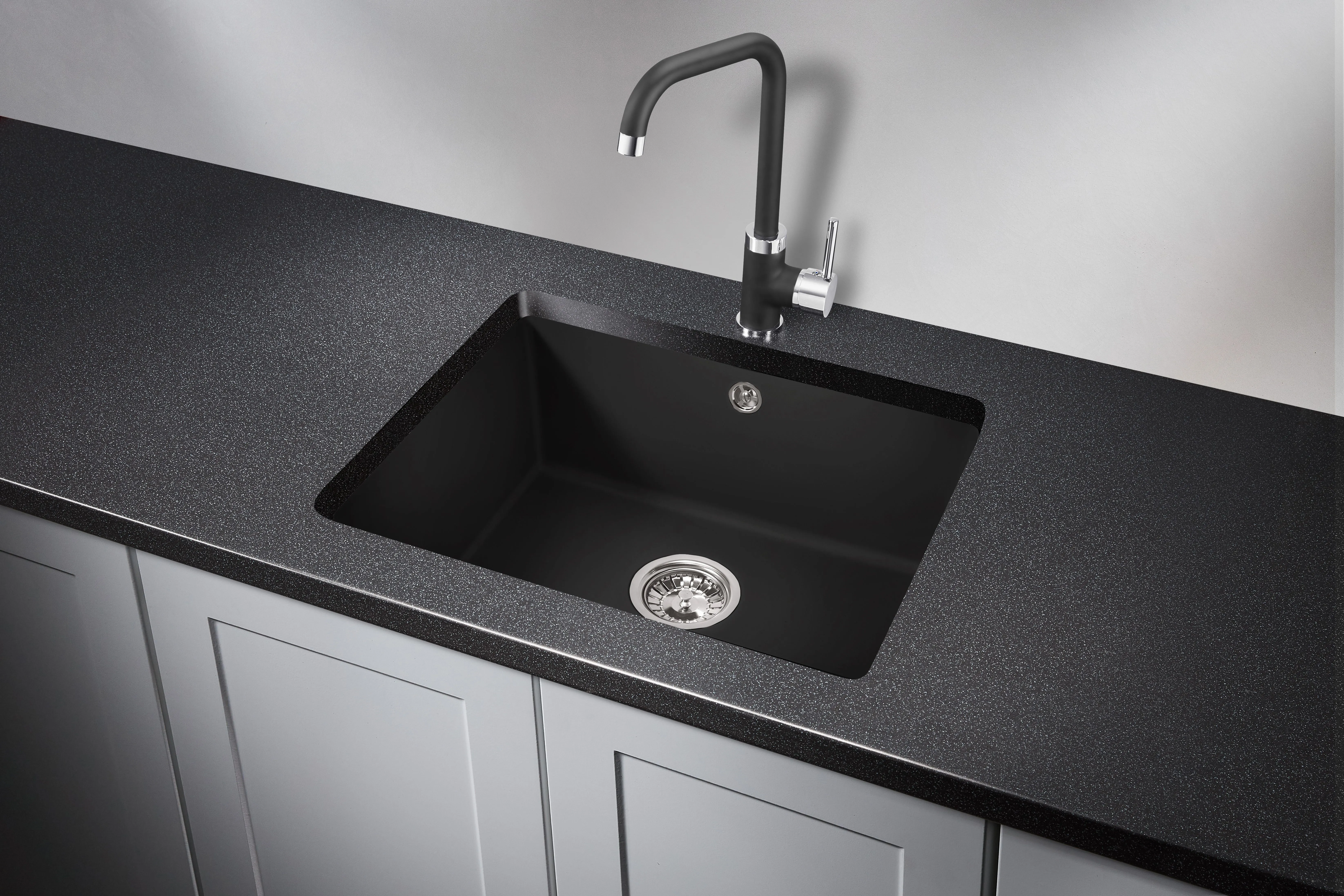 5551, ТУРМАЛИН, кухонная мойка, кварц