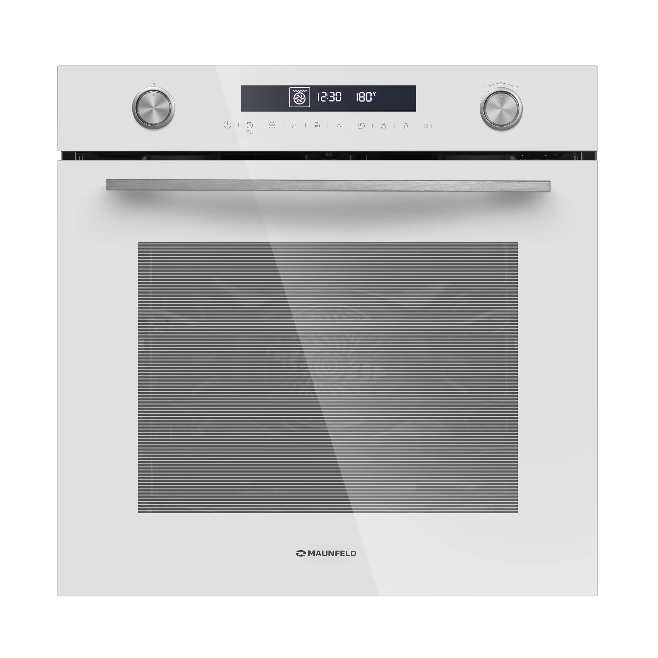 Шкаф духовой электрический с СВЧ MAUNFELD MEOR7217DM Белый