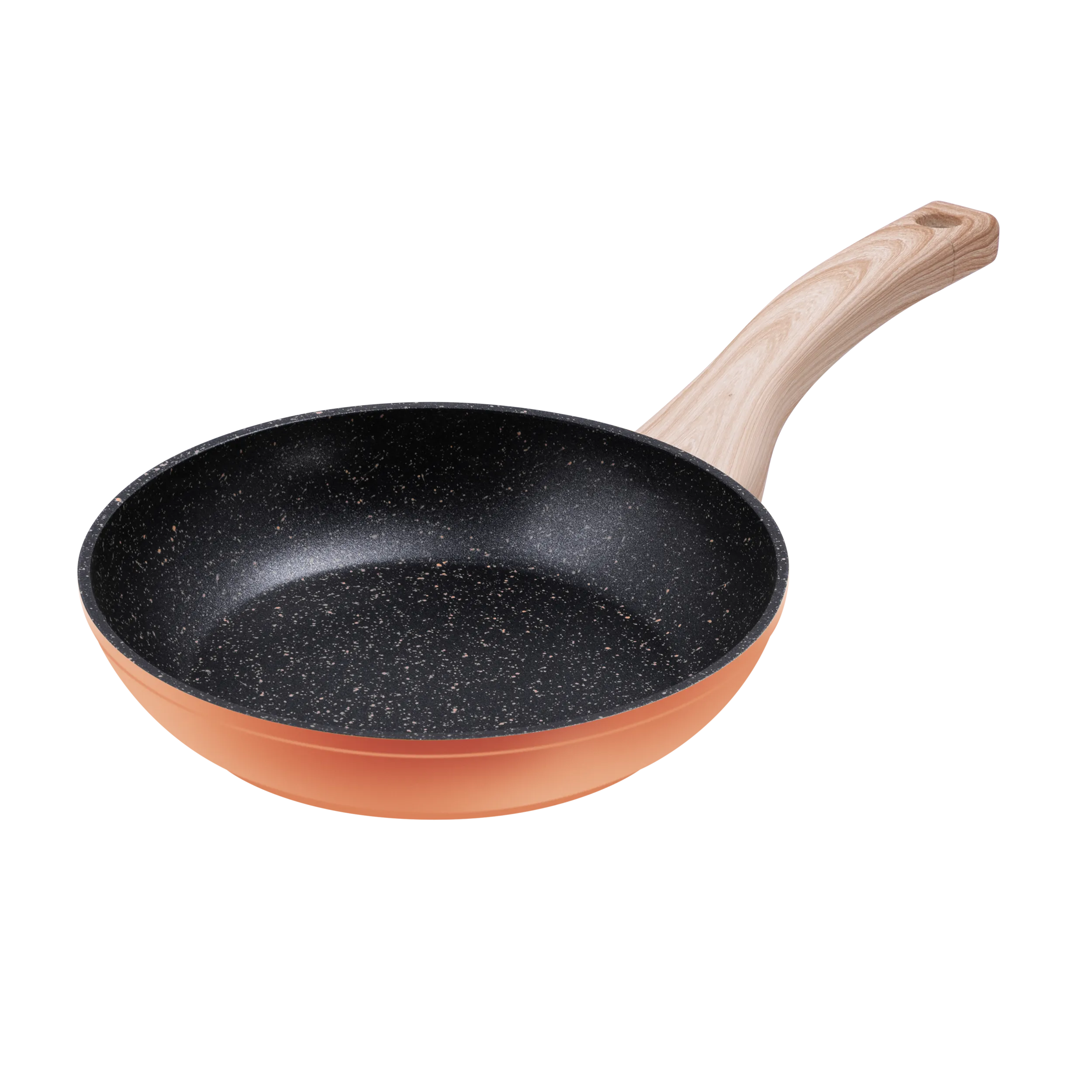 Сковорода MAUNFELD MARTA MFP20FA06CL из кованого алюминия, 20 см Коралловый