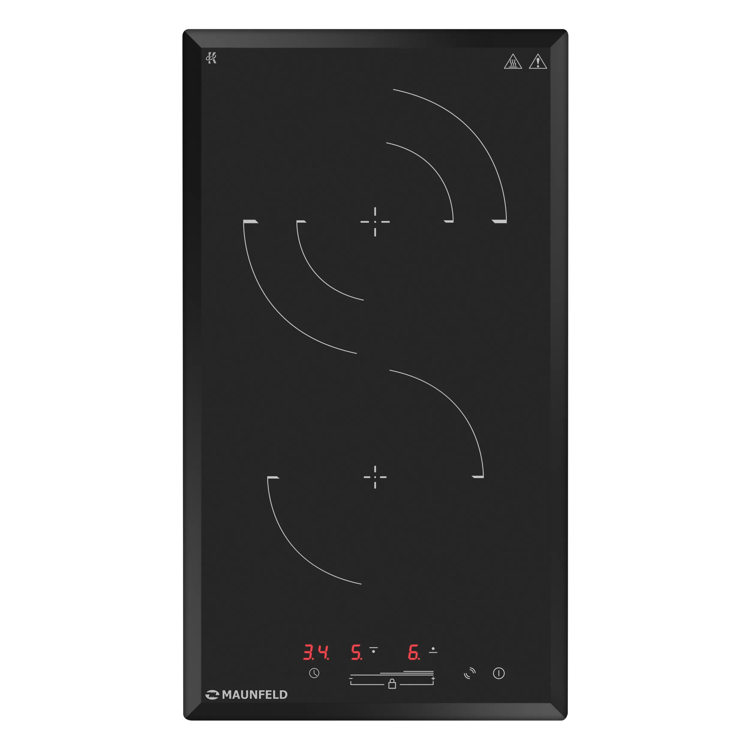 Электрическая варочная панель MAUNFELD CVCE292SDBK LUX Черный