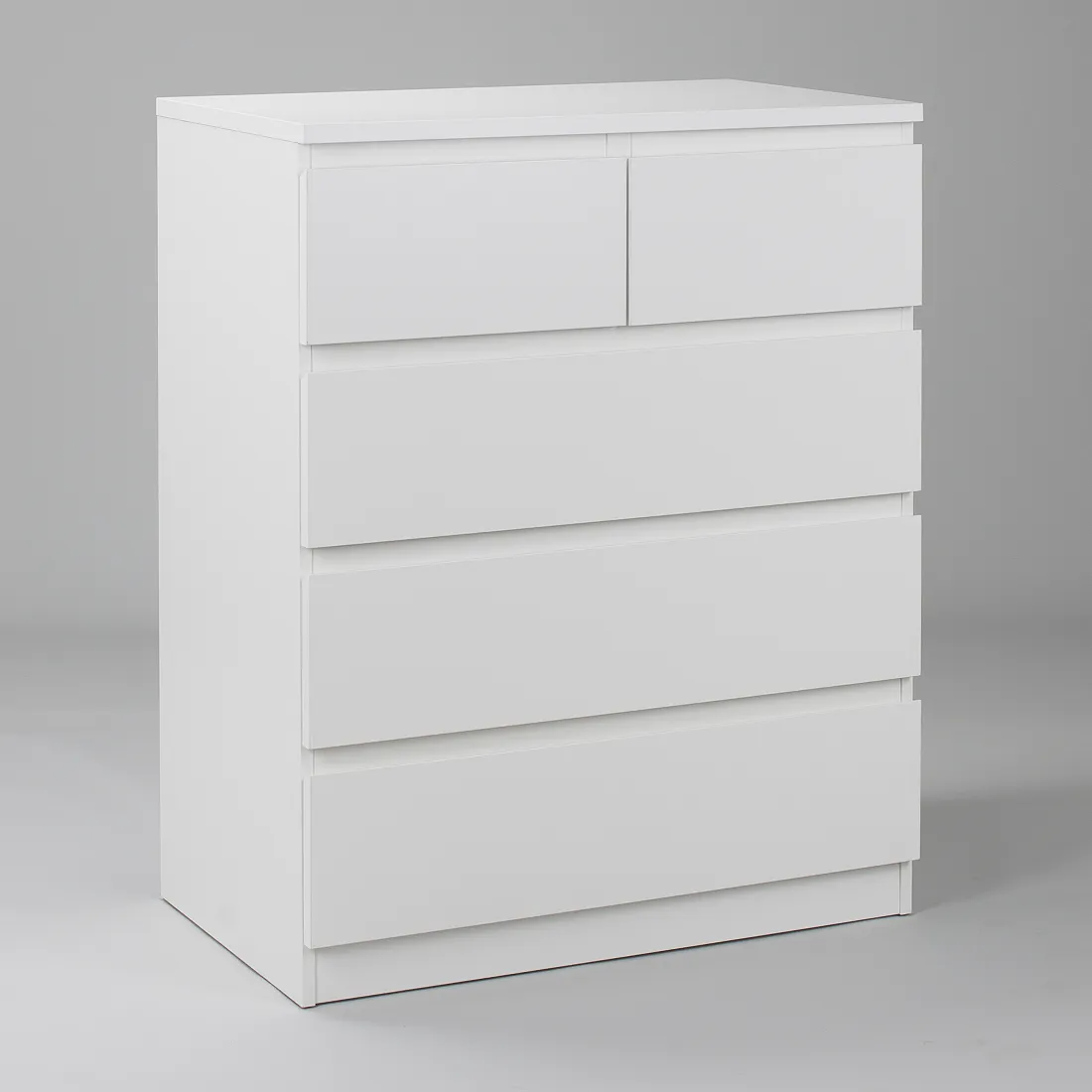 2.05.02.080.1 МАЛЬТА комод 3+2 ящика 80х99 белый RU