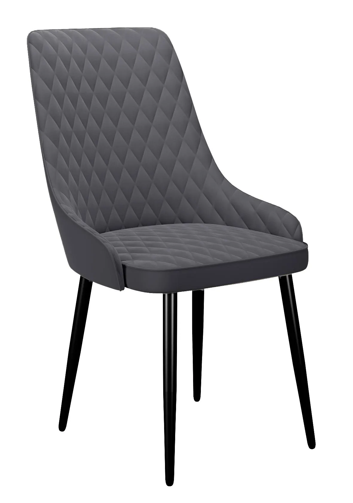 Стул DikLine 305 B28 ANTRACITE, ножки черные