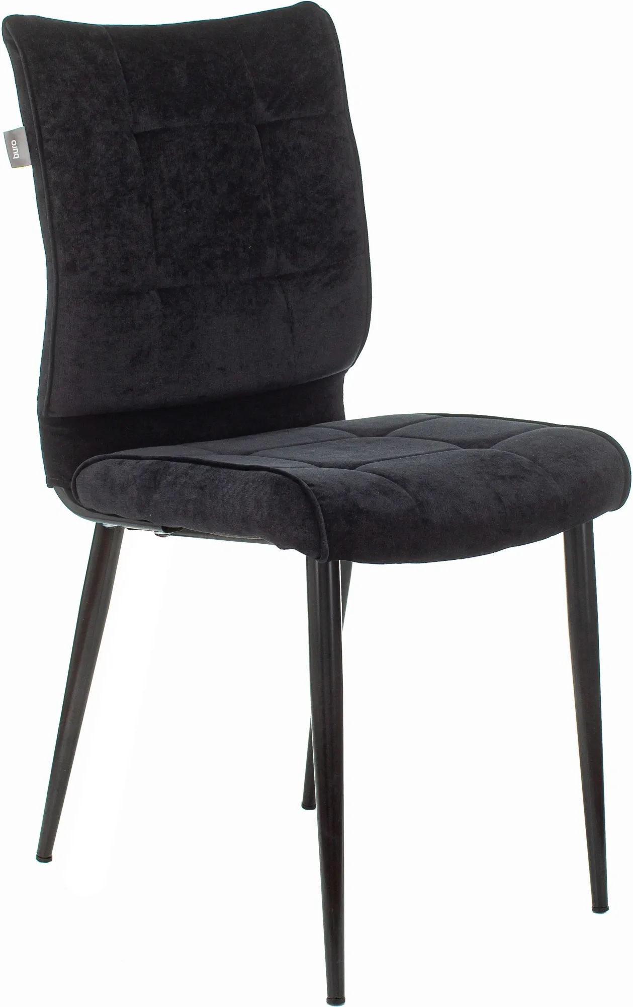 Стул для дома Бюрократ CH-K10 черный Light 20 металл черный на ножках (CH-K10_1/LT20)