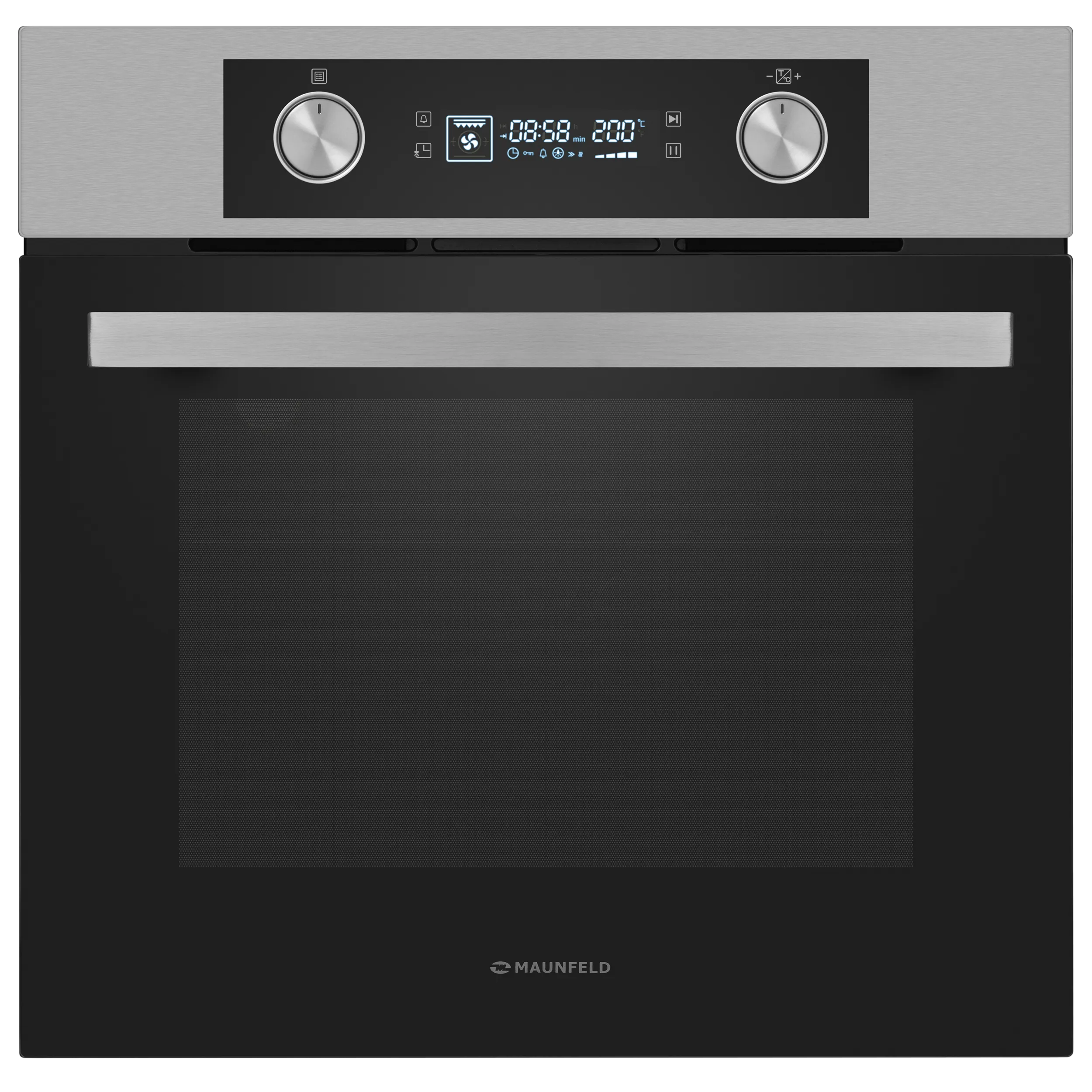 Шкаф духовой электрический MAUNFELD AEOH6062 Нержавеющая сталь