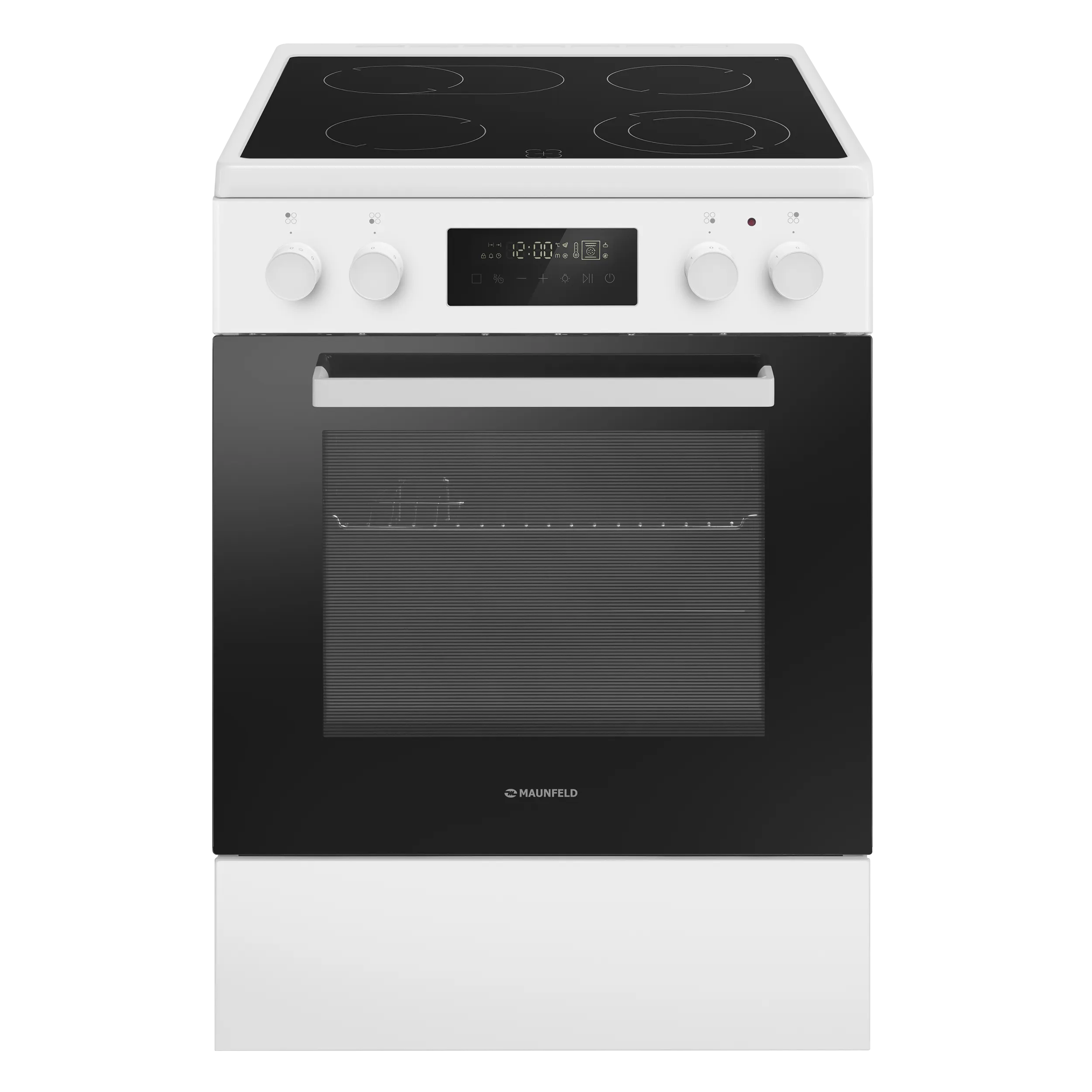 Электрическая стеклокерамическая плита MAUNFELD MEC61109TD Белый