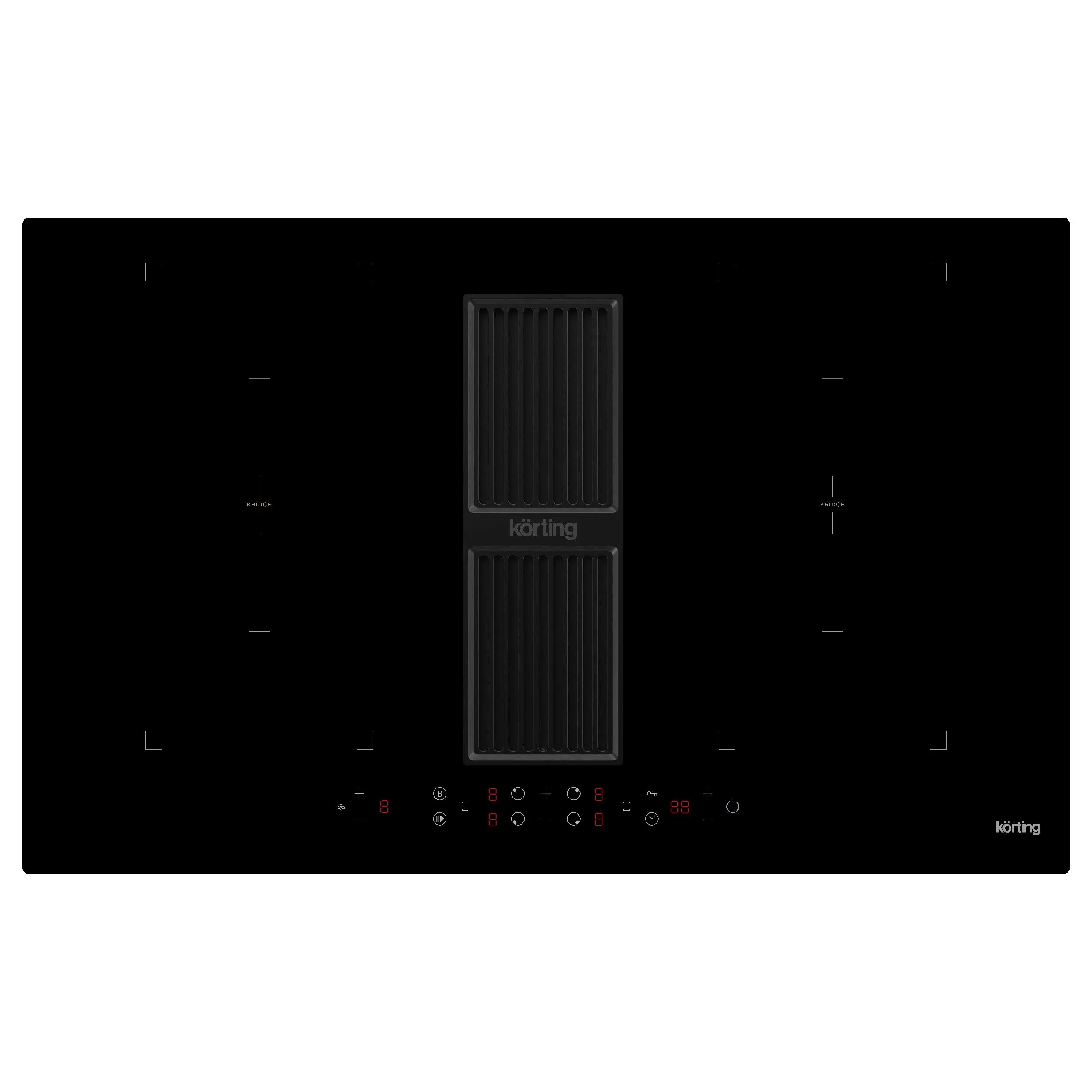Индукционная варочная панель с интегрированной вытяжкой HIBH 84980 NB