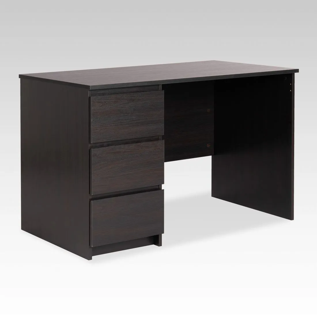 2.03.06.090.5 КАСТОР стол письменный 3 ящика 116х65 RU Дуб Венге