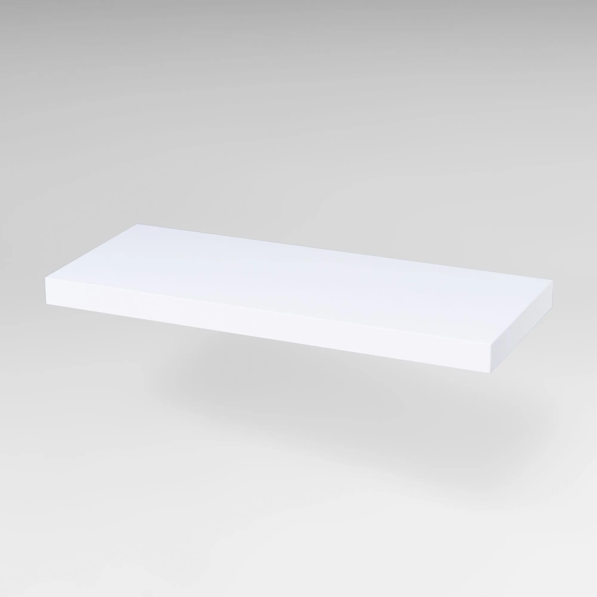 S00104 Фора 1.9 полка настенная 90х25х3.7, белый
