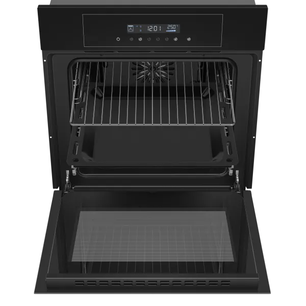 Шкаф духовой электрический MAUNFELD AEOD6063 Черный/черная фурнитура