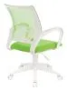 Кресло Бюрократ CH-W695NLT салатовый TW-03A TW-18 сетка/ткань крестов. пластик пластик белый