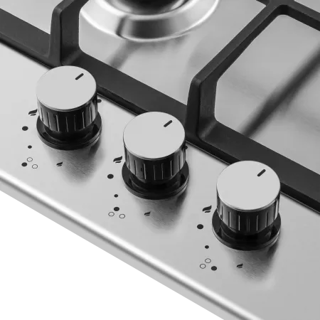 Газовая варочная панель MAUNFELD EGHS.43.33CS/G Нержавеющая сталь