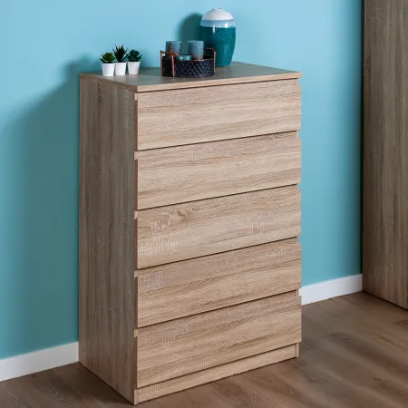 2.05.02.090.3 МАЛЬТА комод 5 ящиков 80х121 сонома RU