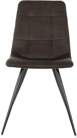 Стул для дома Бюрократ CH-K1_4 комплект 4шт коричневый Holland 74 металл черный на ножках (CH-K1_1/HL74_4)