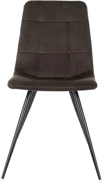 Стул для дома Бюрократ CH-K1_4 комплект 4шт коричневый Holland 74 металл черный на ножках (CH-K1_1/HL74_4)