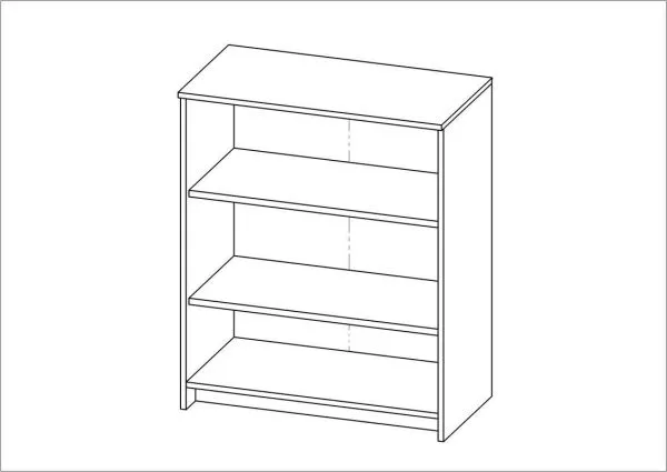 2.02.03.270.1 СИРИУС Тумба 2 двери 78х95 белая RU