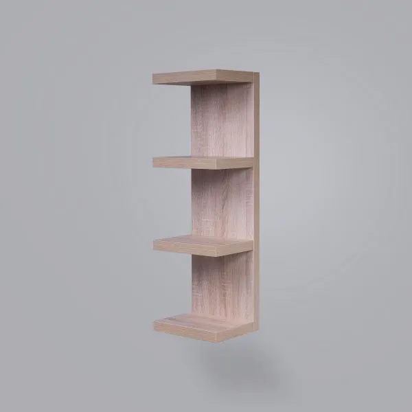 S00760 Фора 100Е полка  настенная 30х97х27, дуб беленый