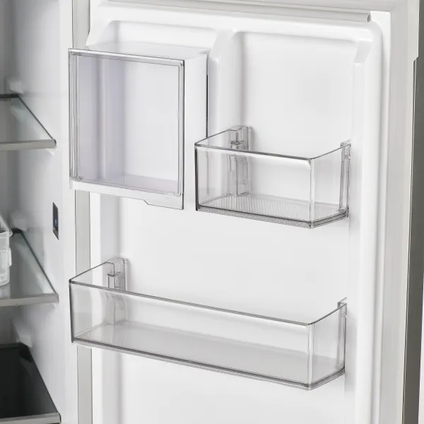 Холодильник с инвертором MAUNFELD MFF190NFD Нержавеющая сталь