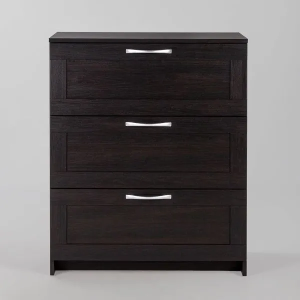 2.02.02.050.5 СИРИУС комод "3 ящика Дуб Венге RU"