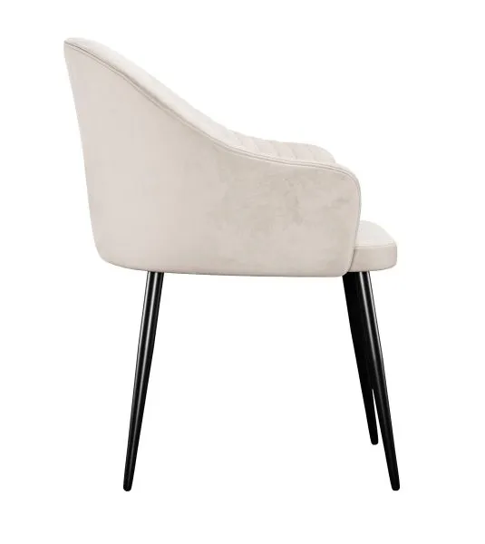 Стул DikLine 440М C103 крем, ножки черные