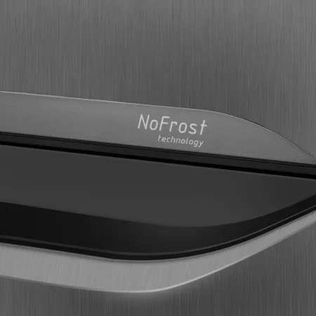 Холодильник-морозильник MAUNFELD MFF187NF Темная нержавеющая сталь