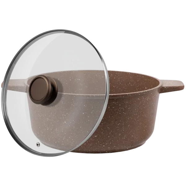 Кастрюля MAUNFELD CARMEL Коричневый