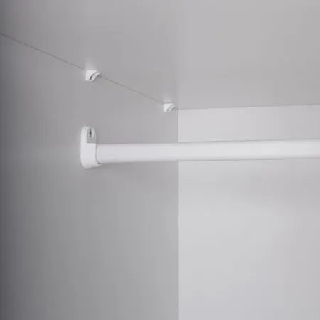 2.02.01.020.1 СИРИУС шкаф комбинированный "2 двери и 1 ящик белый RU"