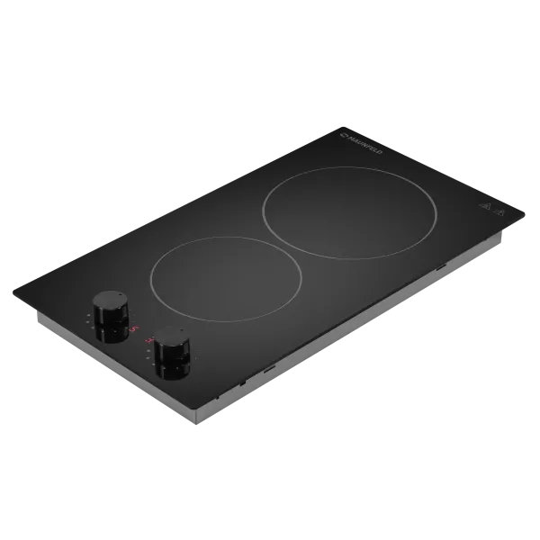 Электрическая варочная панель MAUNFELD CVCE292M Черный/черная фурнитура