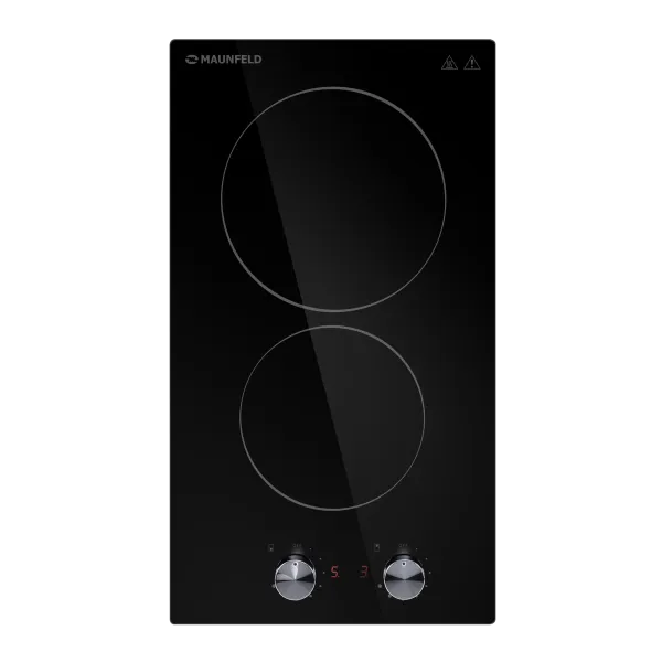 Электрическая варочная панель MAUNFELD CVCE292M Черный/ Нерж. сталь