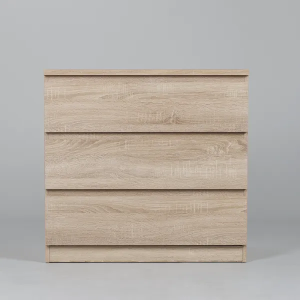 2.05.02.040.3 МАЛЬТА комод 3 ящика 80х76 сонома RU