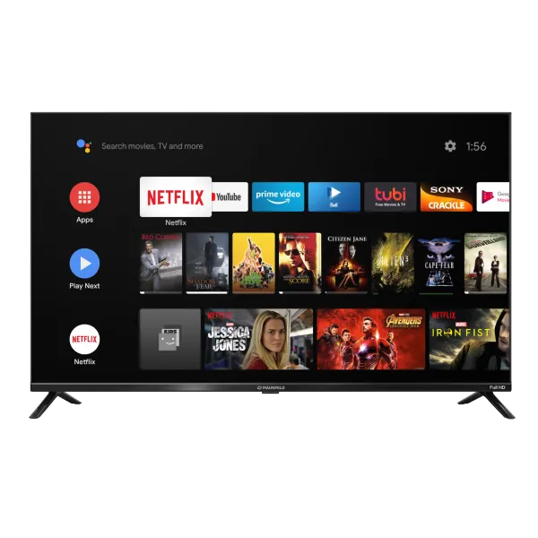 43" Телевизор MAUNFELD MLT43FSD02, Full HD, Android TV