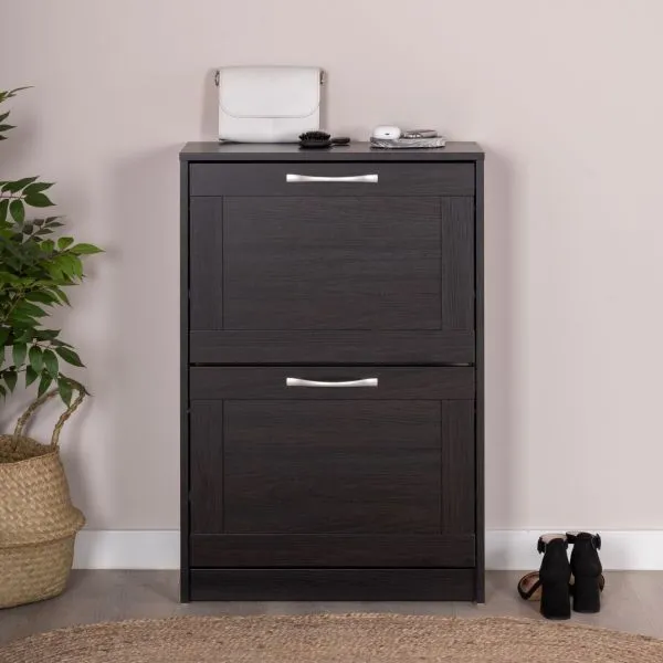 2.02.10.430.5 СИРИУС тумба для обуви 60х89 Дуб Венге RU