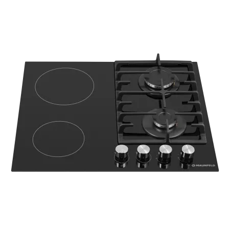 Комбинированная варочная панель MAUNFELD EEHG.642VC.3CB/KG Черный