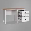 2.08.06.160.14 САГА стол письменный 120х56 белый/ясень