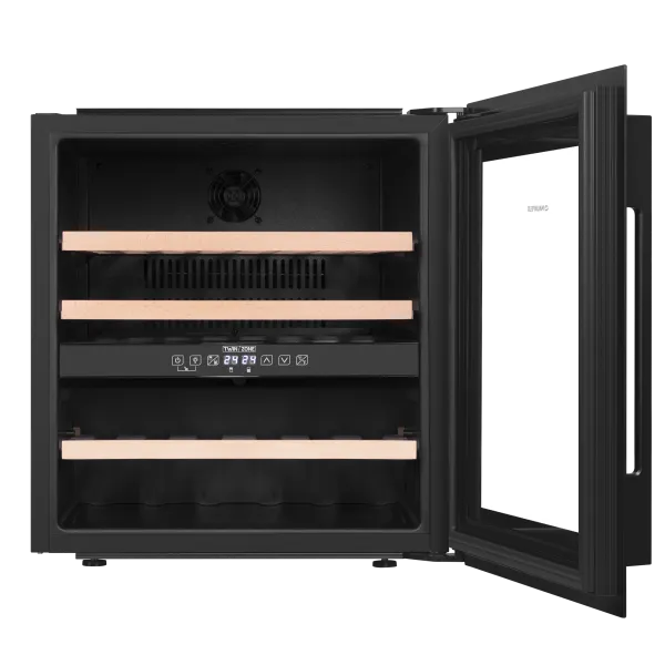 Винный шкаф встраиваемый MAUNFELD MBWC-92D36 Черный