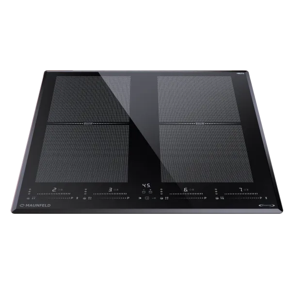 Индукционная варочная панель с двумя Flex Zone и Booster MAUNFELD CVI594SF2 LUX Inverter Черный