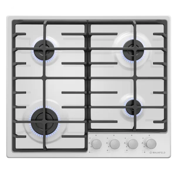 Газовая варочная панель MAUNFELD EGHE.64.6C Белый