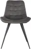 Стул для дома Бюрократ CH-K2 т.серый Holland 18 металл черный на ножках (CH-K2_1/HL18)