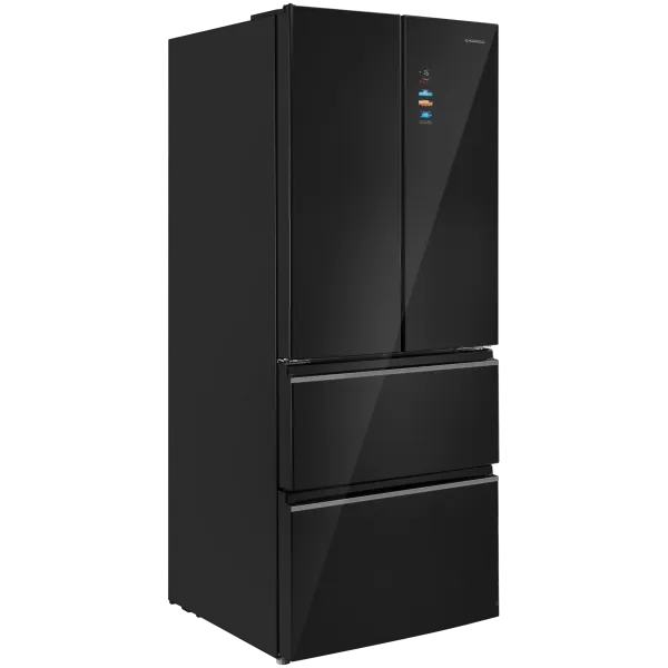 Холодильник с инвертором MAUNFELD MFF190NFD01 Черный