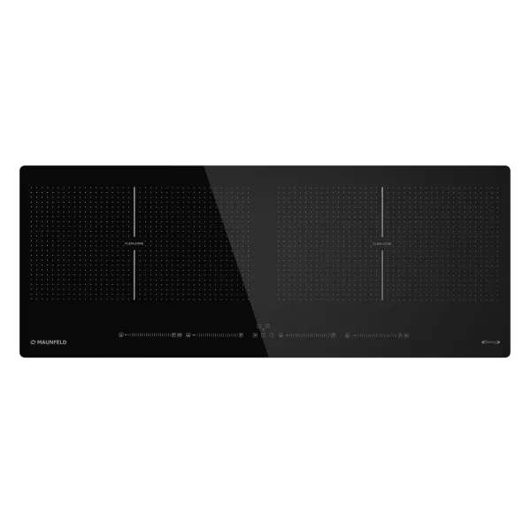 Индукционная варочная панель с двумя Flex Zone и Booster MAUNFELD CVI904SFLBK Inverter Черный
