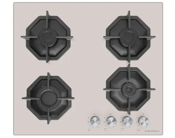 Газовая варочная панель MAUNFELD EGHG.64.2C Бежевый
