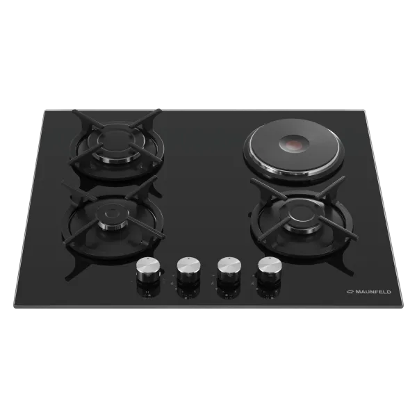 Комбинированная варочная панель MAUNFELD EEHG.64.13CB/KG Черный