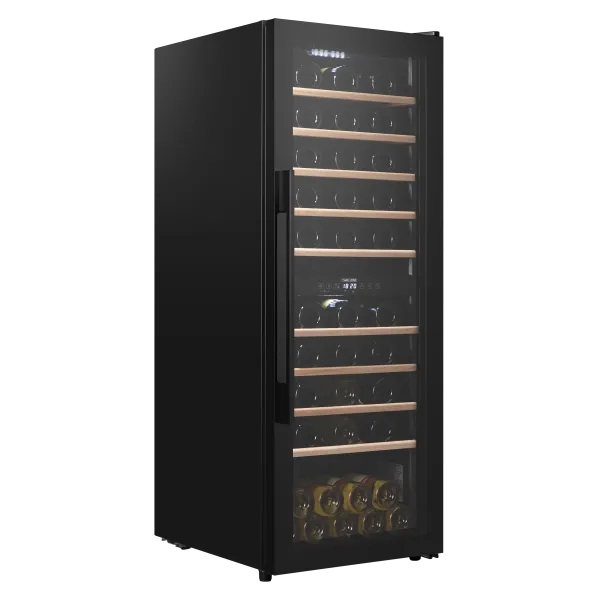 Винный шкаф MAUNFELD MFWC-201D77 Черный