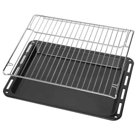 Шкаф духовой газовый с электрическим грилем MAUNFELD MOGM703W Белый