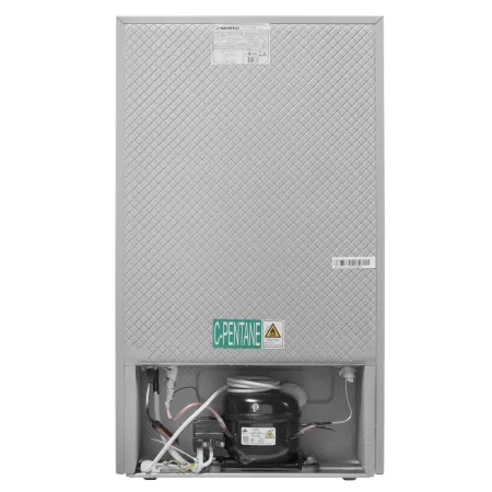 Холодильник MAUNFELD MFF83SL Серебристый