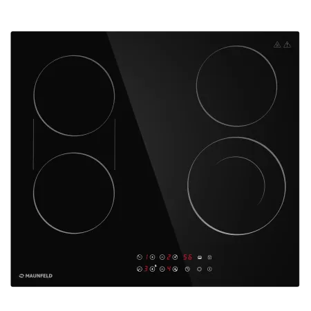 Электрическая варочная панель с объединением зон Bridge MAUNFELD CVCE594BDBK Черный