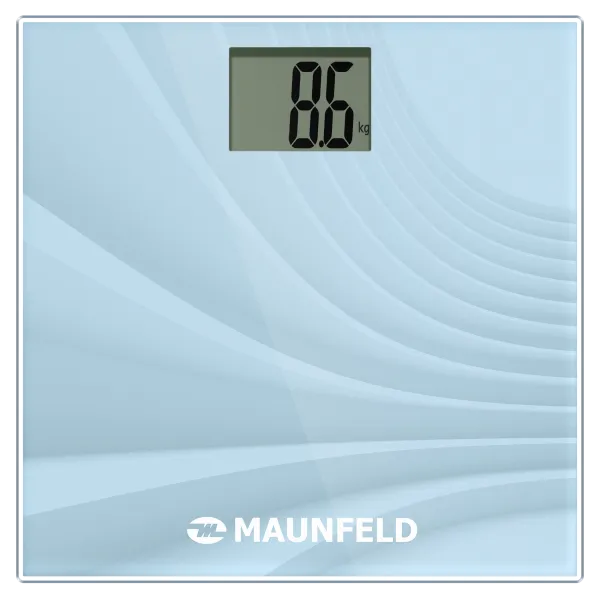 Напольные весы MAUNFELD MBS-153GB Голубой